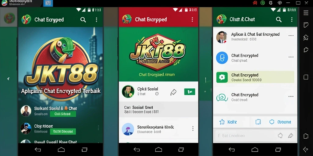 Tampilan antarmuka pengguna yang modern dan fungsional di JKT88.